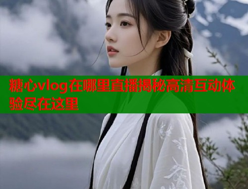 糖心vlog在哪里直播揭秘高清互动体验尽在这里