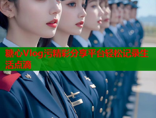 糖心Vlog污精彩分享平台轻松记录生活点滴