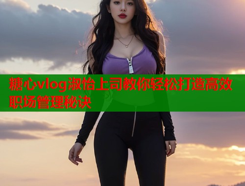 糖心vlog淑怡上司教你轻松打造高效职场管理秘诀