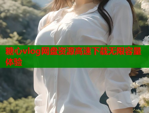糖心vlog网盘资源高速下载无限容量体验