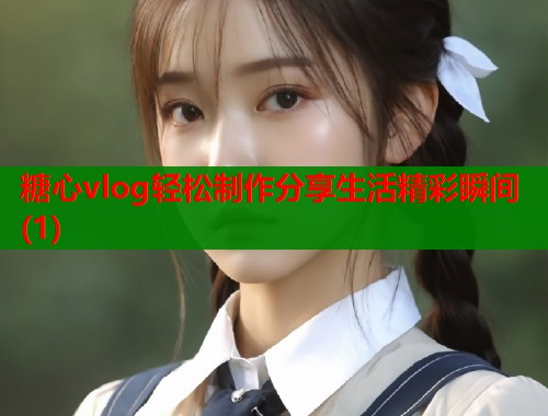 糖心vlog轻松制作分享生活精彩瞬间(1)