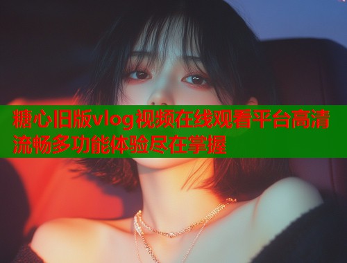 糖心旧版vlog视频在线观看平台高清流畅多功能体验尽在掌握  第2张