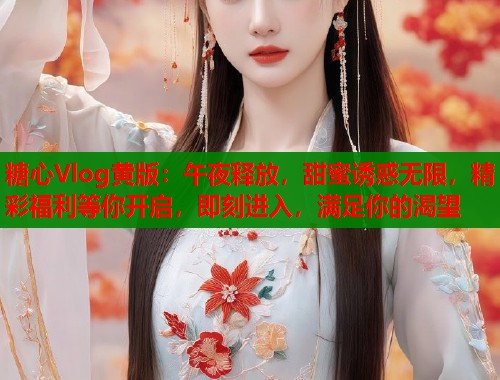 糖心Vlog黄版：午夜释放，甜蜜诱惑无限，精彩福利等你开启，即刻进入，满足你的渴望