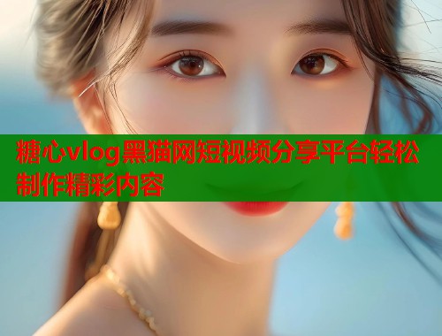 糖心vlog黑猫网短视频分享平台轻松制作精彩内容  第1张