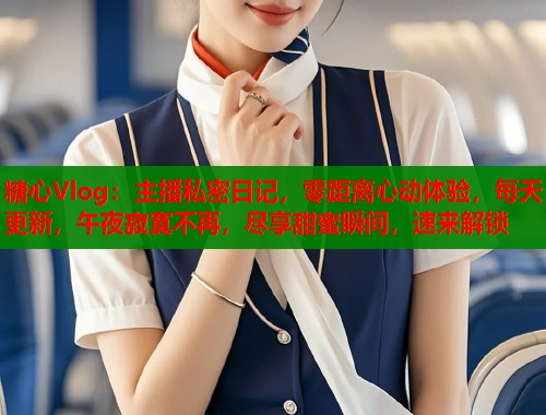 糖心Vlog：主播私密日记，零距离心动体验，每天更新，午夜寂寞不再，尽享甜蜜瞬间，速来解锁