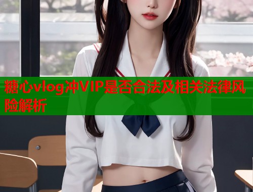 糖心vlog冲VIP是否合法及相关法律风险解析  第2张