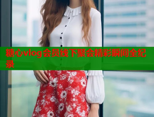 糖心vlog会员线下聚会精彩瞬间全纪录