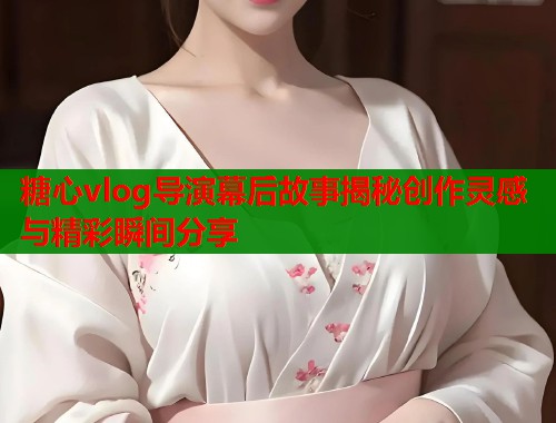糖心vlog导演幕后故事揭秘创作灵感与精彩瞬间分享