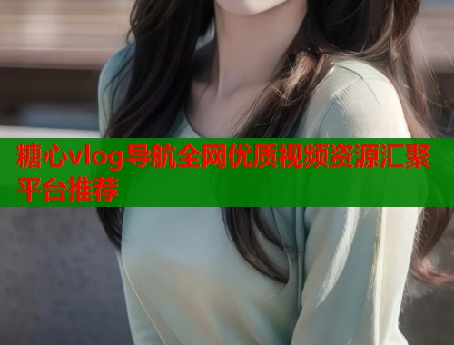 糖心vlog导航全网优质视频资源汇聚平台推荐