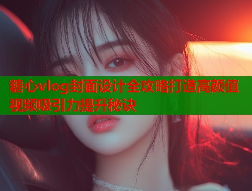 糖心vlog封面设计全攻略打造高颜值视频吸引力提升秘诀