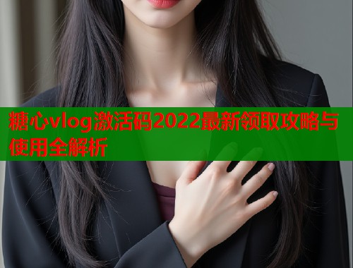糖心vlog激活码2022最新领取攻略与使用全解析  第2张