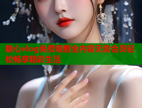 糖心vlog免费观看全内容无需会员轻松畅享精彩生活  第2张
