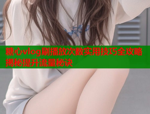 糖心vlog刷播放次数实用技巧全攻略揭秘提升流量秘诀