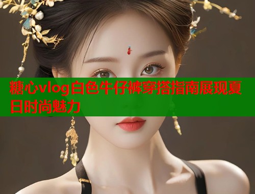 糖心vlog白色牛仔裤穿搭指南展现夏日时尚魅力