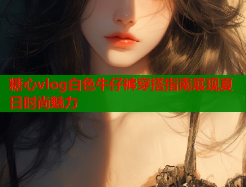 糖心vlog白色牛仔裤穿搭指南展现夏日时尚魅力  第2张