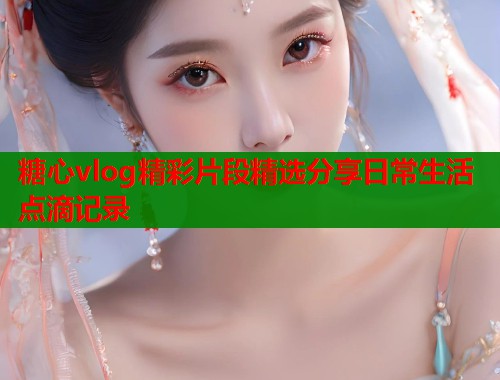 糖心vlog精彩片段精选分享日常生活点滴记录