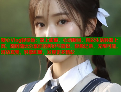 糖心Vlog轻量版：掌上甜蜜，心动瞬间，精彩生活轻装上阵，随时随地分享你的美好与喜悦，轻盈记录，无限可能，释放真我，轻享甜蜜，发现更多精彩  第2张